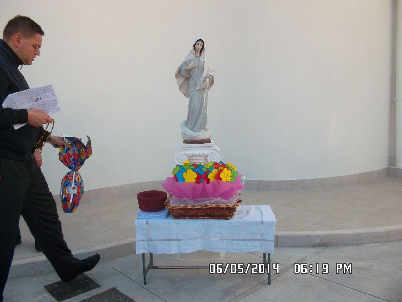 Fioretto del mese di maggio 2014 alla Madonna