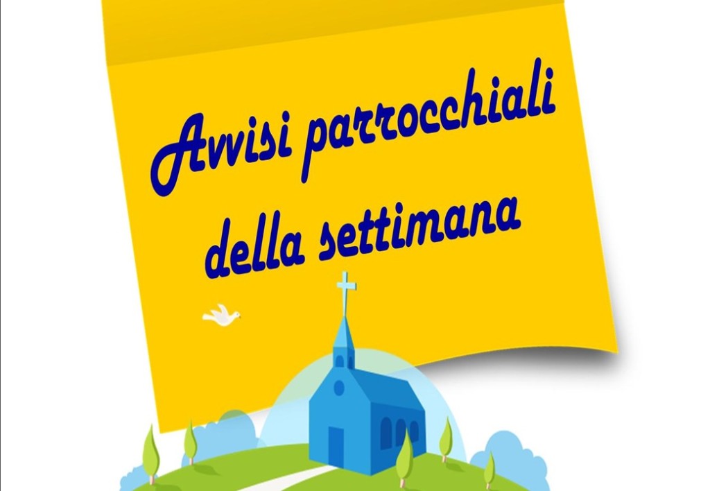 Avvisi parrocchiali